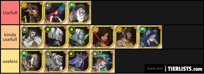 AFK Arena Legendary heroes