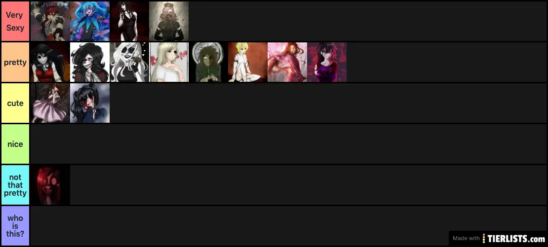 Creepypasta Girls