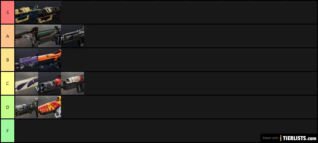 Destiny 2 Legendary unSunset Pulse Rifles