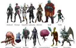 Starfinder Playable Races
