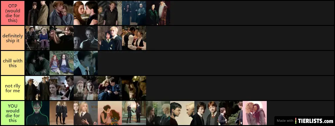 Harry Potter Ships