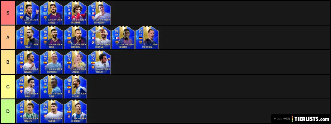 LA LIGA TOTS