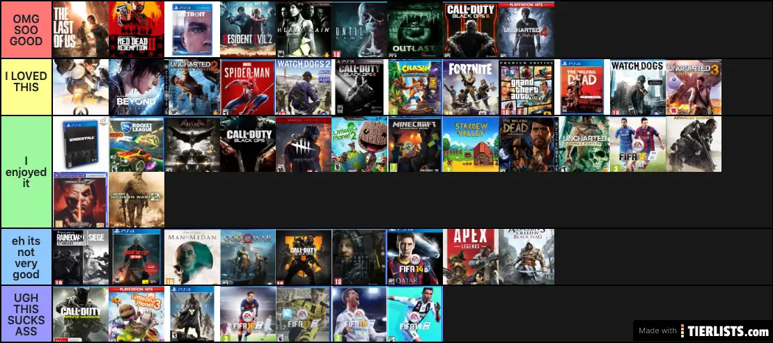 Playstation Games