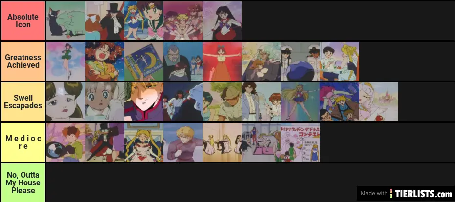 Sailor Moon Season 1 ep. ranking