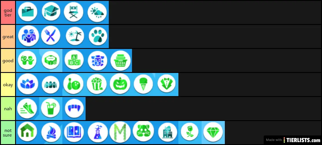 Sims Expansion Packs
