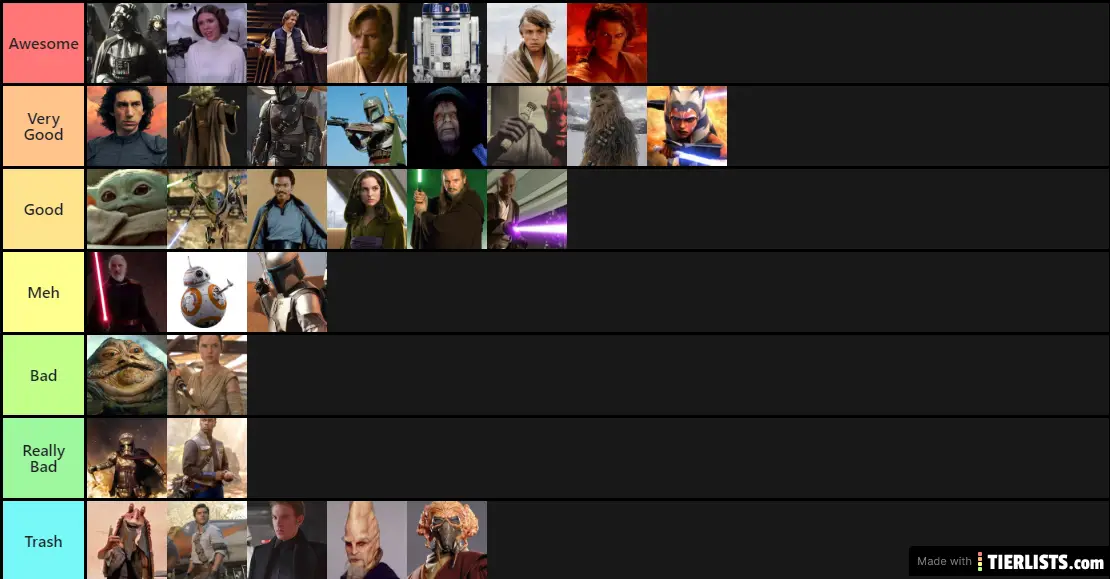 star wars characters