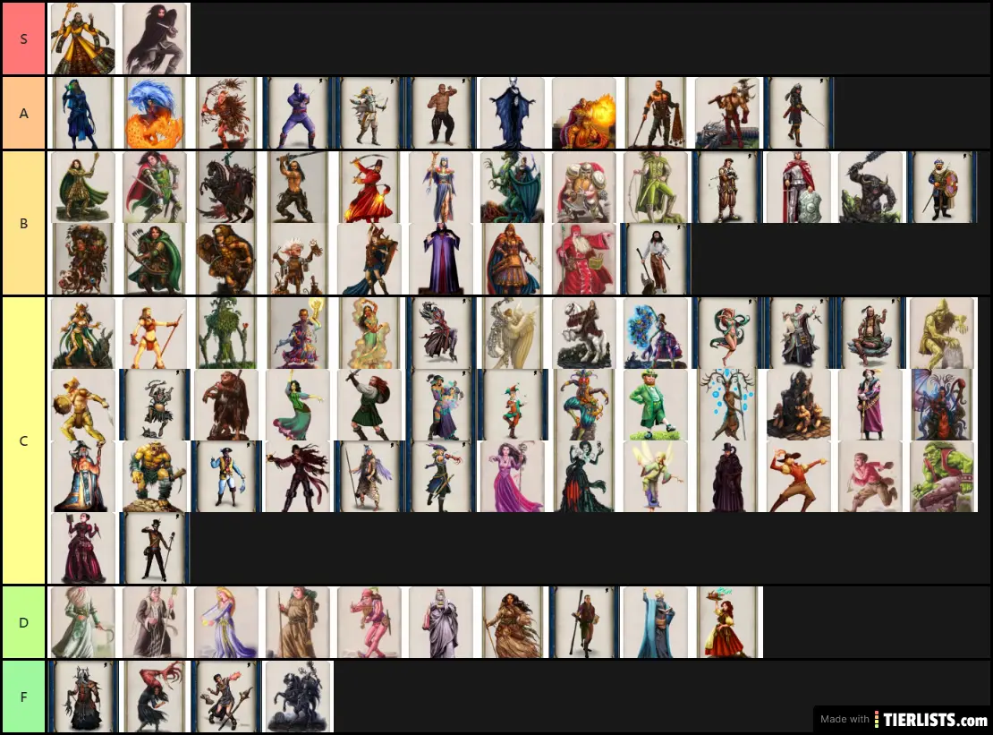 Talisman Tier List V1
