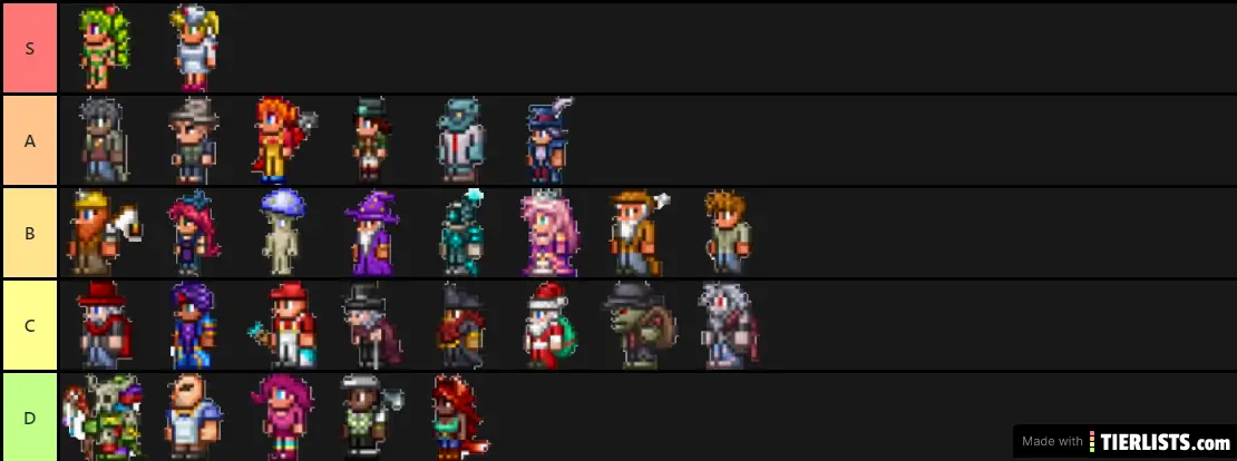 Terraria NPcs