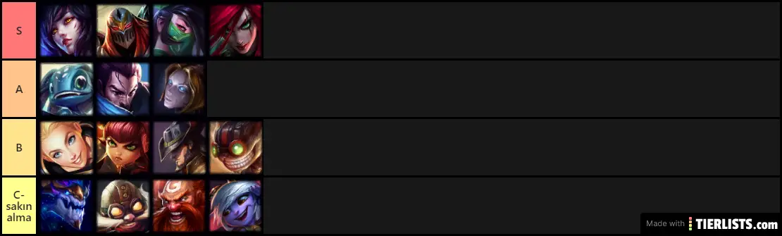 wild rift tierlist mid
