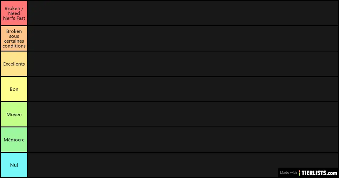World of Tanks - Tier List T10 Tanks - [54RBF]