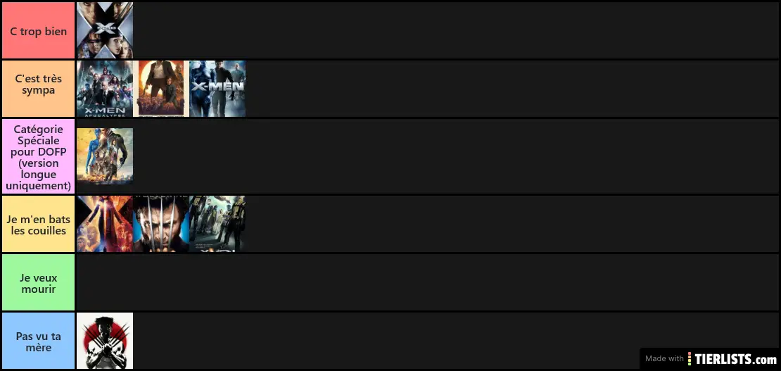 Xmen movies
